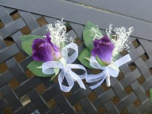 Rose baby's breath boutonniere, button hole, corsage, available in more colors, customizable - Image 3