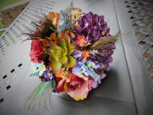 Autumn small bridesmaid bouquet - Image 3