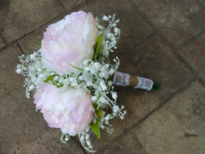 Peonies with lilies of the valley bouquet - Image 4