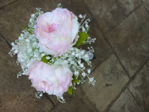 Peonies with lilies of the valley bouquet - Image 3