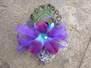 Wrist corsage/hair fascinator
