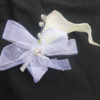 Calla lily wrist corsage, pin on corsage, rhinestone, pearl wristlet - Image 4
