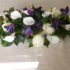 Wedding table decor, center piece, rose calla lily orchid center piece - Image 2