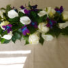 Wedding table decor, center piece, rose calla lily orchid center piece - Image 4