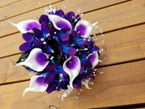 galaxy orchid bouquet