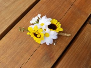 Sunflower cascading bouquet set - Image 8