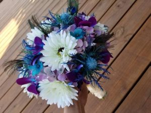 Artificial flower bouquet