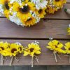 Sunflower and daisy bouquet set - Image 2