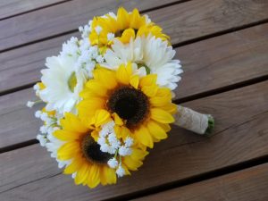 Sunflower and daisy bouquet set - Image 9