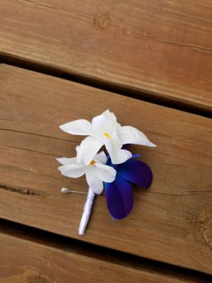 Lily and orchid cake topper 2 pcs - Image 8