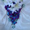 Casablanca lily and galaxy orchid bouquet - Image 4
