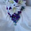 Casablanca lily and galaxy orchid bouquet - Image 2