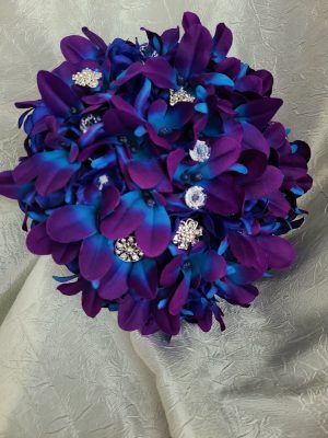 Galaxy orchid bouquet
