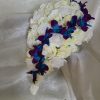 Cascading rose bouquet with orchid accent - Image 2
