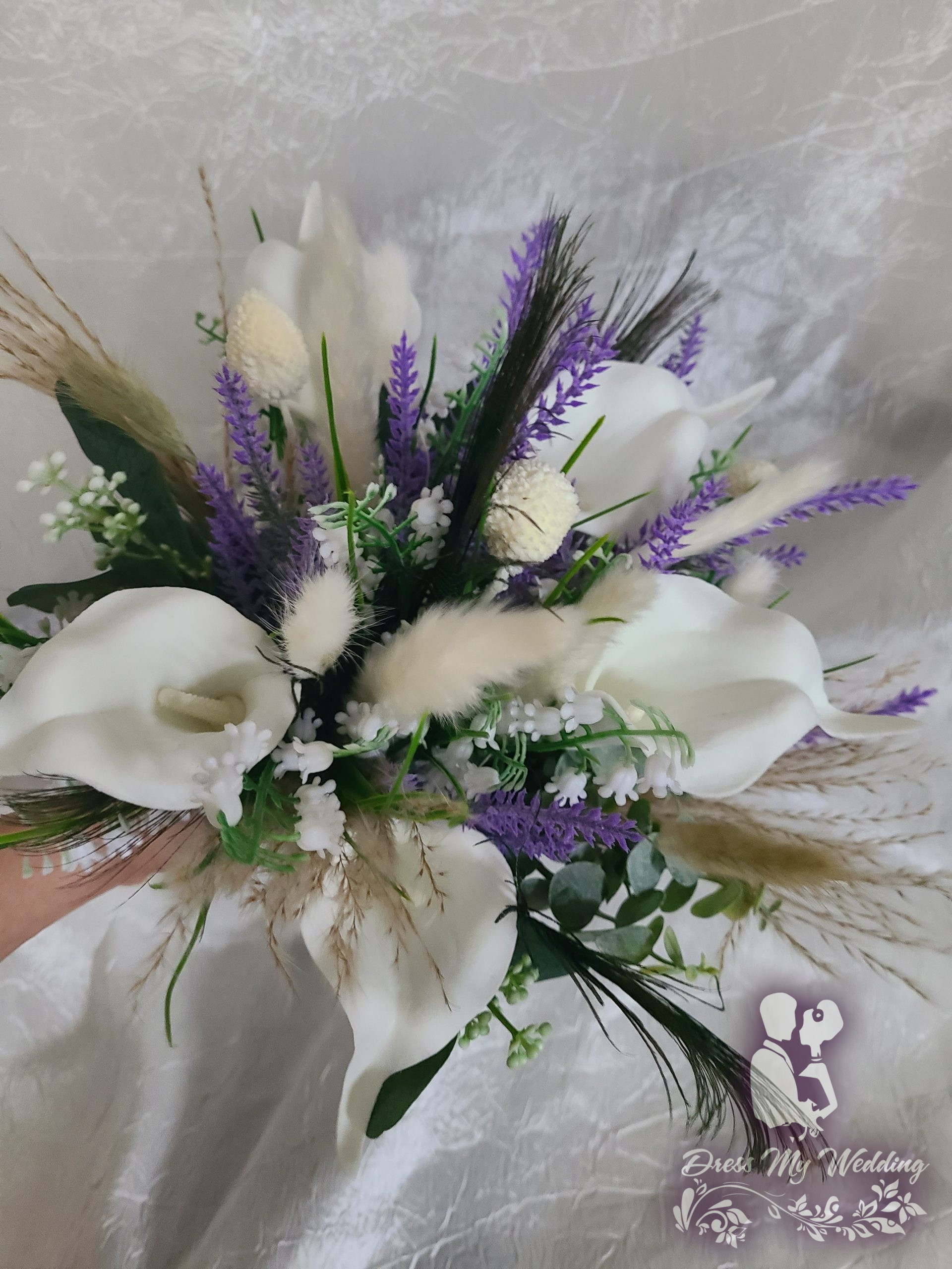 Lavender Fields Bouquet – For Love Of Pampas