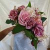 Dusty pink, purple, champagne rose bouquet set - Image 4