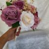 Dusty pink, purple, champagne rose bouquet set - Image 6