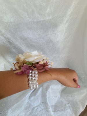 Dusty pink, purple, champagne rose bouquet set - Image 13