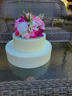 Pink, fuchsia and lavender cascading bouquet set - Image 9