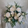 Ivory peonies, roses, eucalyptus bridal bouquet - Image 7