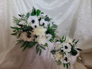 Anemone, peony, rose and dahlia bouquet - Image 8