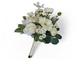 Daisy & dahlia bouquet with roses and rananculus