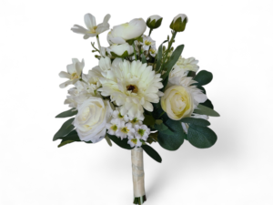 Daisy & dahlia bouquet with roses and rananculus - Image 3
