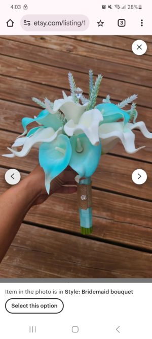 Brdesmaid bouquet