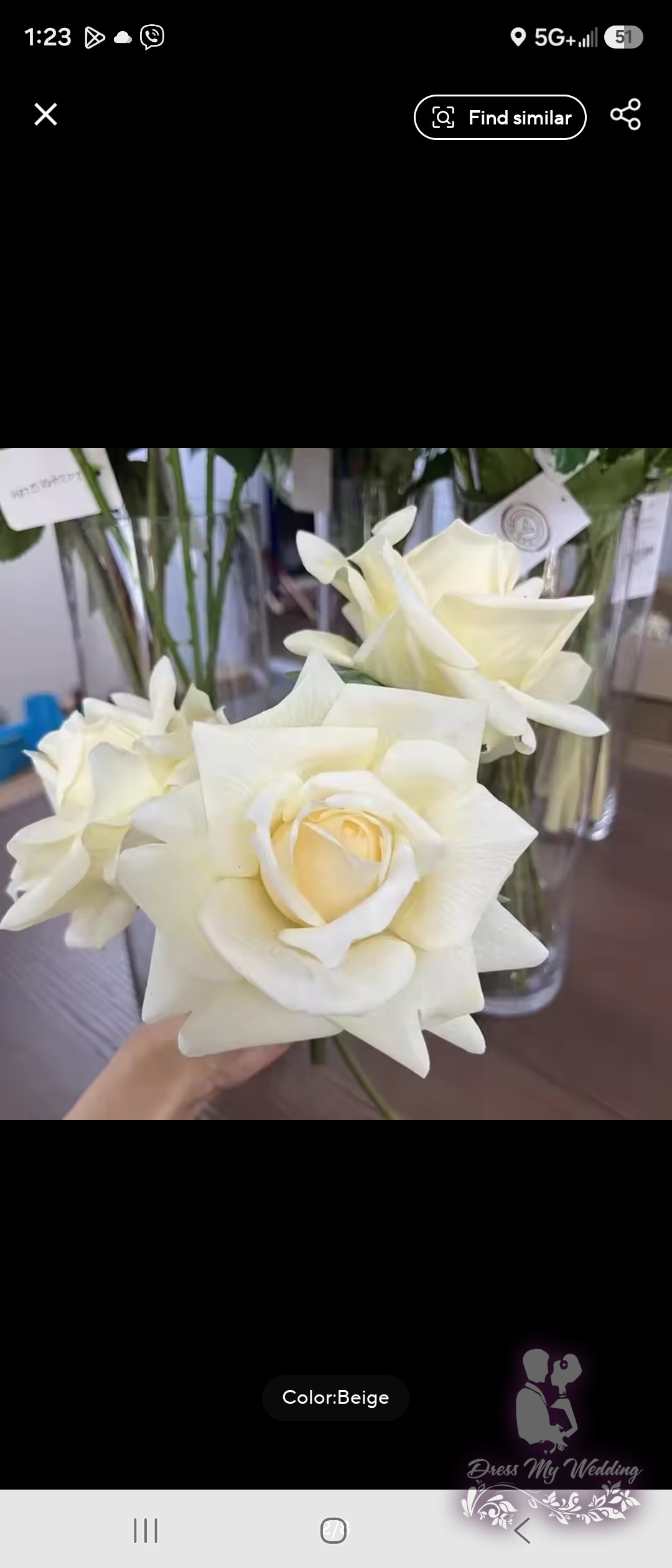 Bridal bouquet set, Deposit - Image 5
