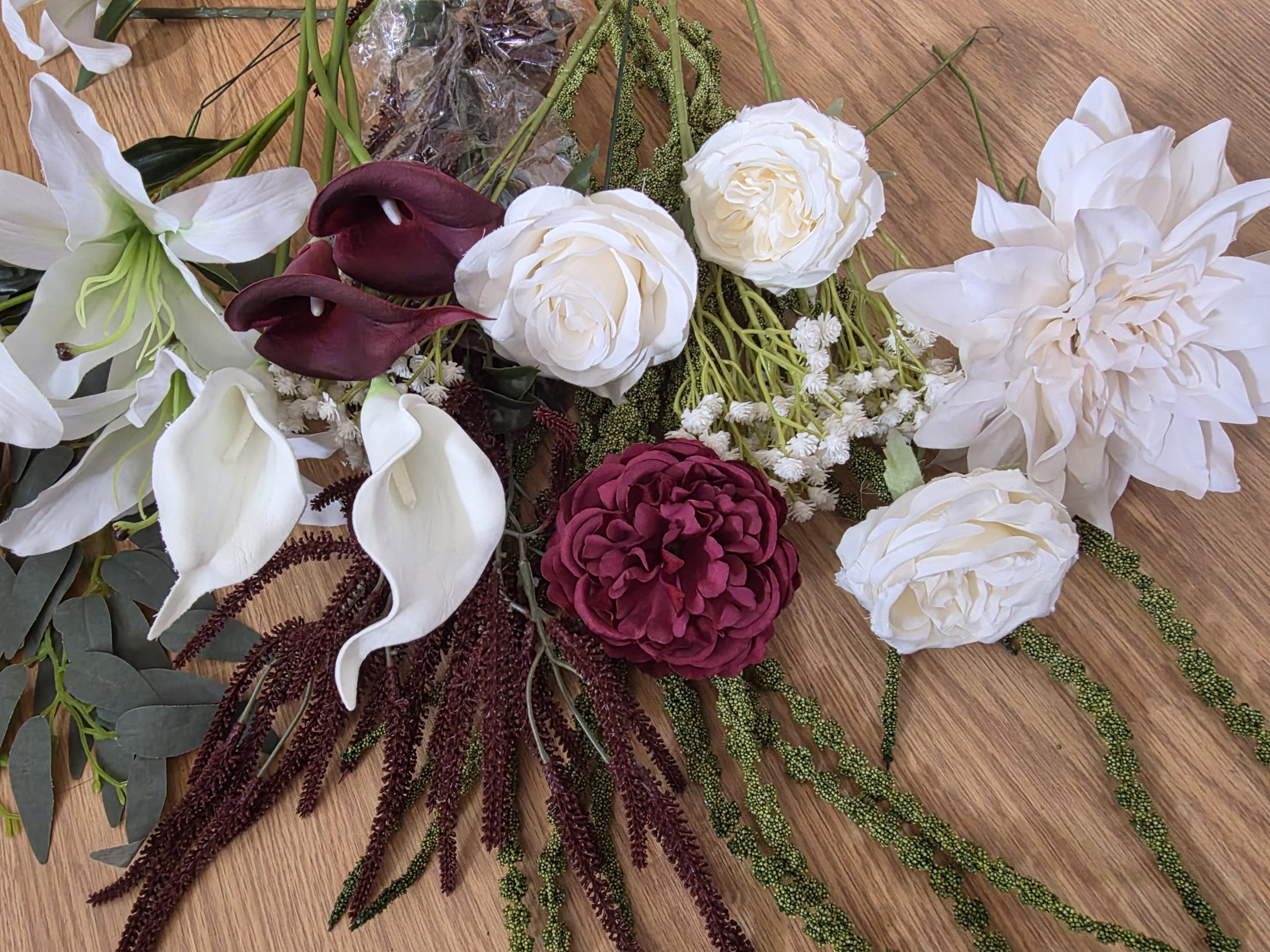 Bridal bouquet set, deposit - Image 2